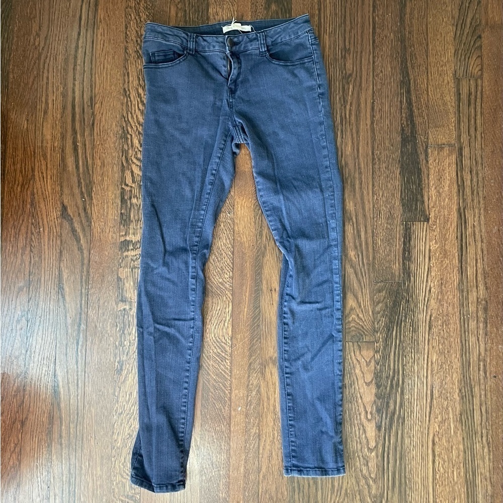 Forever 21 blue skinny jeans